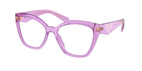 prada 20zv eyeglasses|Prada PR 20ZV 13R1O1 Glasses Transparent Amethyst Purple .